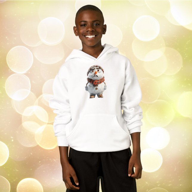 Snowman Boy's Hoodie (Von Creator hochgeladen)