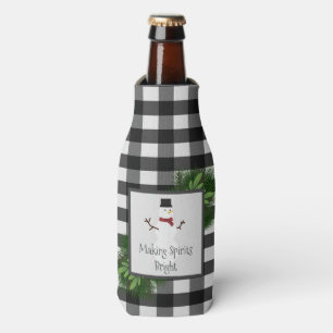 Snowman Buffalo Kariert Bottle Cooler Flaschenkühler