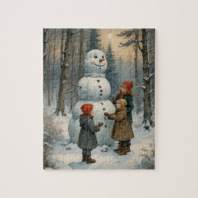 Snowman Builders Puzzle (Vertikal)