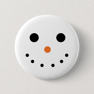 Snowman Button