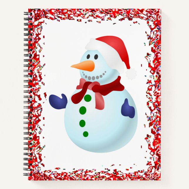 Snowman Carnet spirale (Devant)