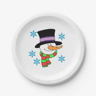 Snowman Cartoon Paper Teller