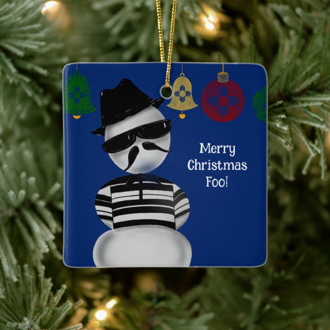 Snowman Cholo New Mexico Weihnachtsschmuck Zia (Baum)
