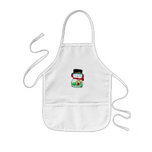 SNOWMAN CHRISTMAS COOKERY KINDER SCHÜRZE