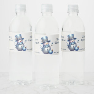 Snowman Christmas Elegante Winterferien