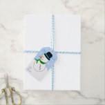 Snowman Christmas Geschenkanhänger<br><div class="desc">Weihnachtsgeschenk Tag Schneemann Design. Sie können dieses Weihnachtsgeschenk-Tag mit jedem Text Ihrer Wahl anpassen. Wenn Sie Hilfe bei der Anpassung benötigen, kontaktieren Sie uns über den Link auf dieser Seite. Snowman Design Weihnachtsgeschenk-Tag</div>