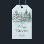 Snowman Christmas Geschenkanhänger<br><div class="desc">Fügen Sie diese schönen Snowman Weihnachtsmarken zu Ihrer Weihnachtsliste hinzu! Alles bereit für Sie,  um sich zu personalisieren! Mix und passen Sie Ihren Lieblings-Designs Exclusive von Up On the Mountain</div>