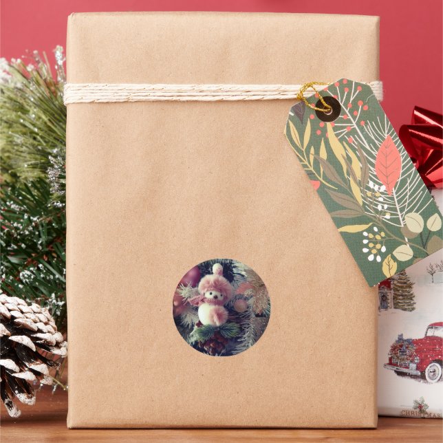 Snowman Christmas Sticker (Feiertag)