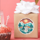 Snowman Christmas Sublimation Großer Rundsticker Runder Aufkleber<br><div class="desc">Snowman Christmas Sublimation Großer Rundsticker</div>