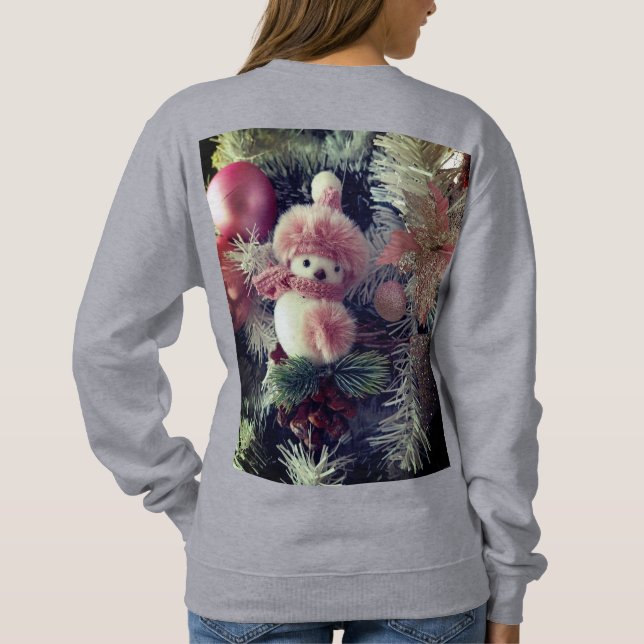 Snowman Christmas Sweatshirt (Dos)
