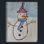 Snowman & Christmas Tree Spiral Notebook Notizbuch<br><div class="desc">Könnten Sie zwischen einem niedlichen Schneemann und einem wunderschönen Weihnachtsbaum wählen? Dann brauchen Sie sich bei diesem wunderbaren Weihnachtsdesign keine Sorgen zu machen, denn Sie bekommen beides! Der Schneemann ist so aufgeregt, dass die Feiertage kommen, dass er seine Arme in Freude winkt. Er hat seinen Baum mit hübschen Ornamenten und...</div>