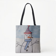 Snowman & Christmas Tree