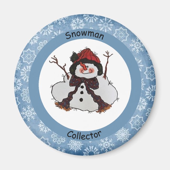 Snowman Collecteur Magnet (Devant)