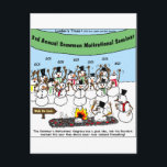 Snowman Convention Funny Christmas Geschenke & T-S Feiertagspostkarte<br><div class="desc">Sie schauen sich ein Rick London Cartoon Geschenke, T-Shirts oder Sammelband mit dem Titel "Snowman Convention" an. Wir fühlen uns geehrt, dass Sie uns besucht haben. Hier finden Sie preisgekrönte Cartoons der Londoner Times-Cartoons, die seit 2005 bei Google an der ersten Stelle im Rang gestanden haben. Wir bieten Ihnen die...</div>
