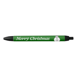 Snowman Custom Pen lächeln Weihnachten Kugelschreiber
