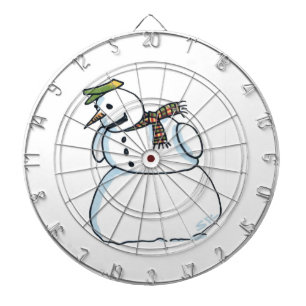 Snowman-Dartboard Dartscheibe