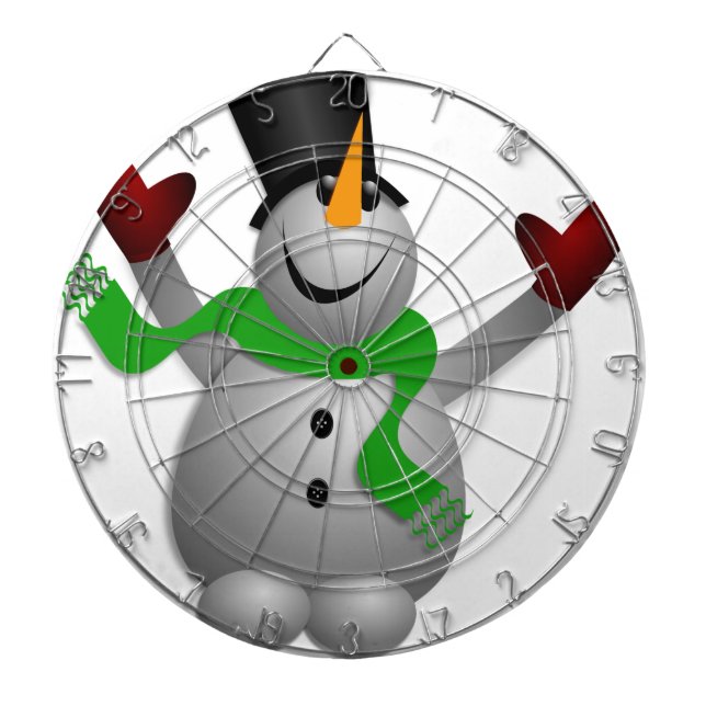 Snowman Dartscheibe (vorne)