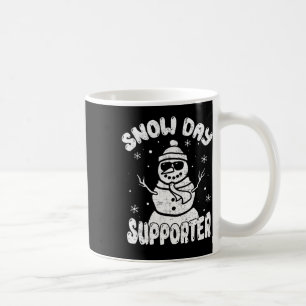 Snowman Day Supporter Lehrerin Student Snowman Win Kaffeetasse