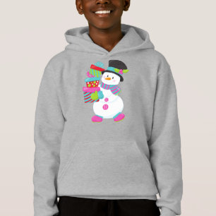 Snowman de Noël, Nez de carotte, Cadeaux, Présenta