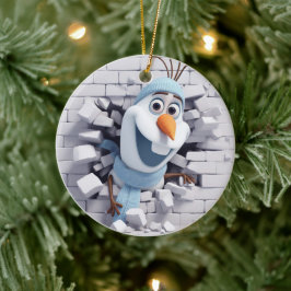 Snowman Decor Keramik Ornament