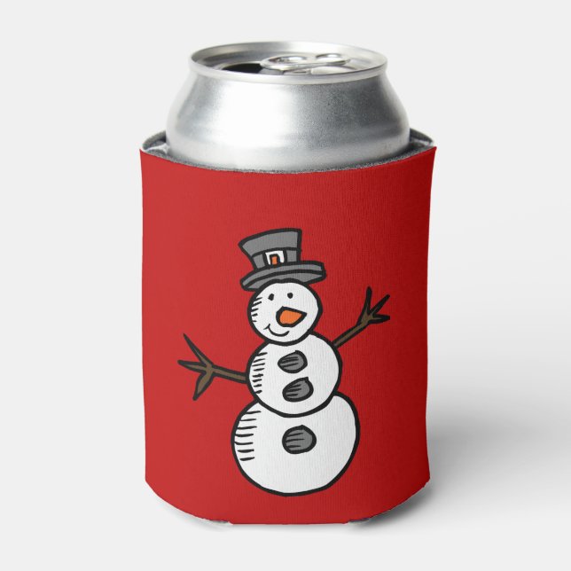 Snowman Dosenkühler (Kanne Vorderseite)