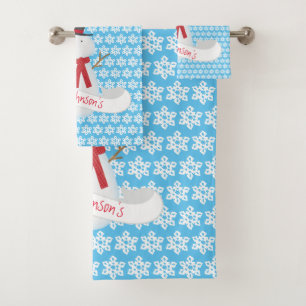 Snowman Et Flèches De Neige