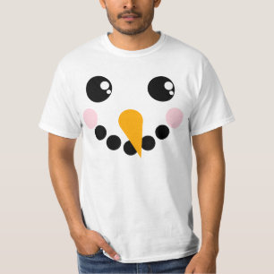 Snowman Face T-Shirt