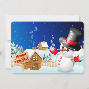 Snowman Feiertagskarte