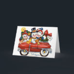 Snowman Feiertagskarte<br><div class="desc">WWW.LOOKCRAZY.COM</div>