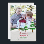 Snowman-Foto-Grüße-Karte der Saison Feiertagskarte<br><div class="desc">Woll Weihnachtskarten an Freunde und Familie zu schicken? Es gibt nichts Besseres, als das Bild Ihrer Familie/Kinder mit ihnen in dieser Ferienzeit zu teilen. Alles was Sie tun müssen ist, dieses Foto-Beispiel zu ändern, Ihr eigenes Foto zu platzieren und die Texte zu ändern. Sie können Ihr Foto und Ihre Texte...</div>