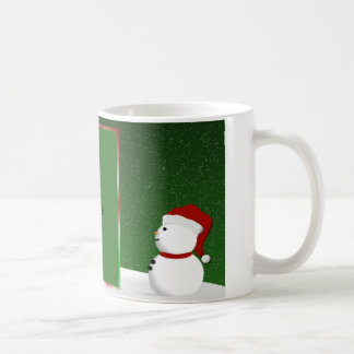 Snowman-Foto-Tasse Kaffeetasse