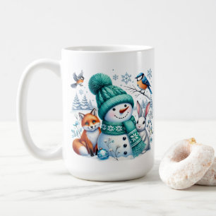 Snowman & Friends Coffee Mug