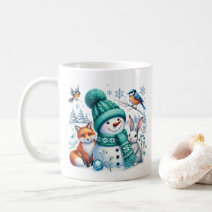 Snowman & Friends Coffee Tasse