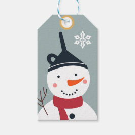 Snowman Geschenkanhänger