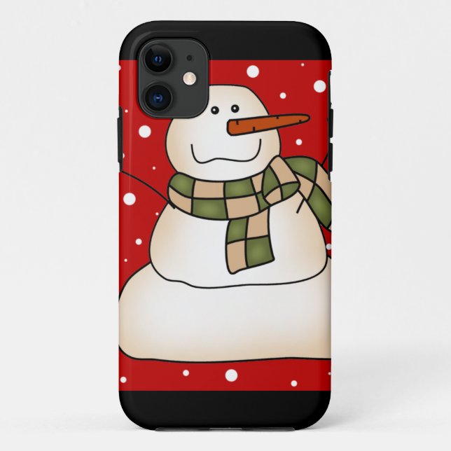 Snowman Geschenke Case-Mate iPhone Hülle (Rückseite)