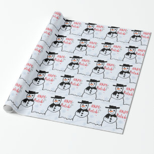 Snowman Geschenkpapier
