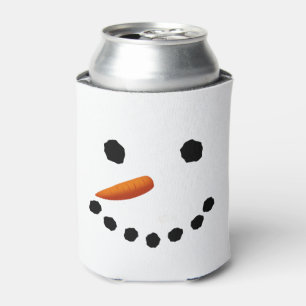 Snowman-Gesicht kann cooler Dosenkühler