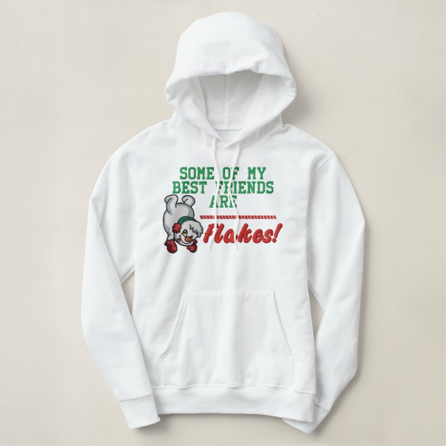 Snowman gesticktes Shirt (Design vorne)