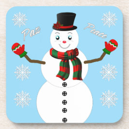 Snowman  getränkeuntersetzer