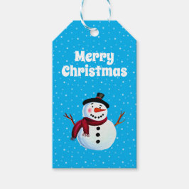 Snowman Gift Tags Geschenkanhänger
