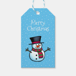 Snowman Gift Tags Geschenkanhänger