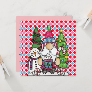 Snowman gnome Xmas Tree Holiday und saisonale Kart