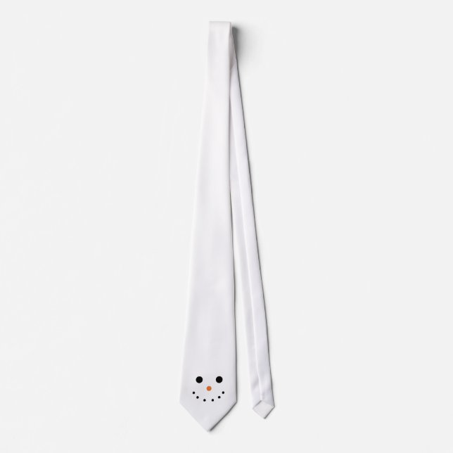 Snowman Holiday Krawatte (Vorderseite)