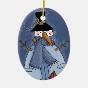 Snowman Holiday Ornament