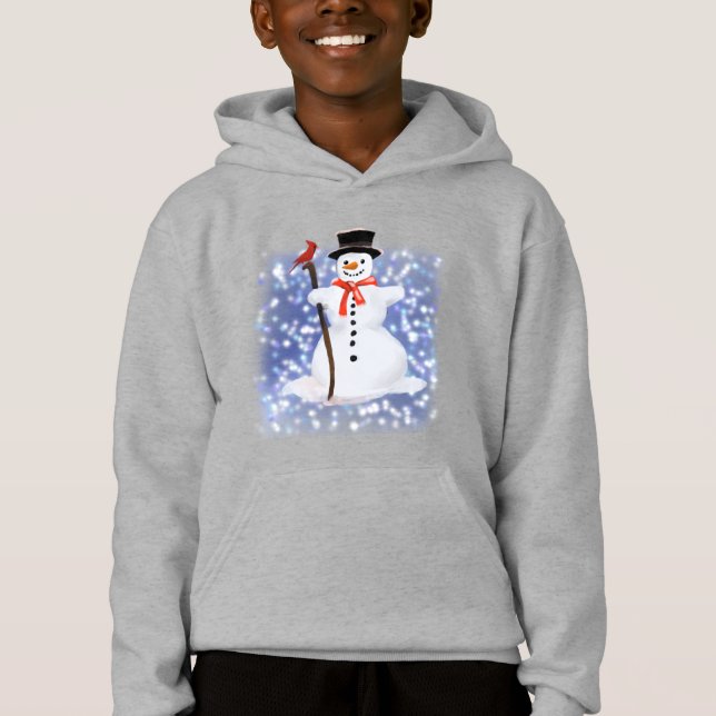 Snowman hoodie (Vorderseite)