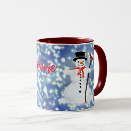 Snowman Hot Schokolade Tasse