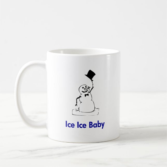 Snowman Ice Ice Baby Kaffeetasse (Links)