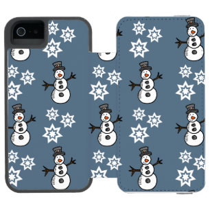 Snowman Incipio Watson™ iPhone 5 Geldbörsen Hülle