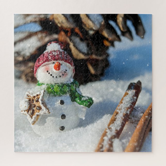 Snowman Jigsaw Puzzle (Vertikal)