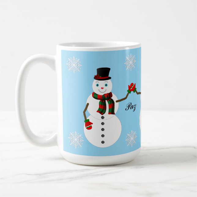snowman kaffeetasse (Links)